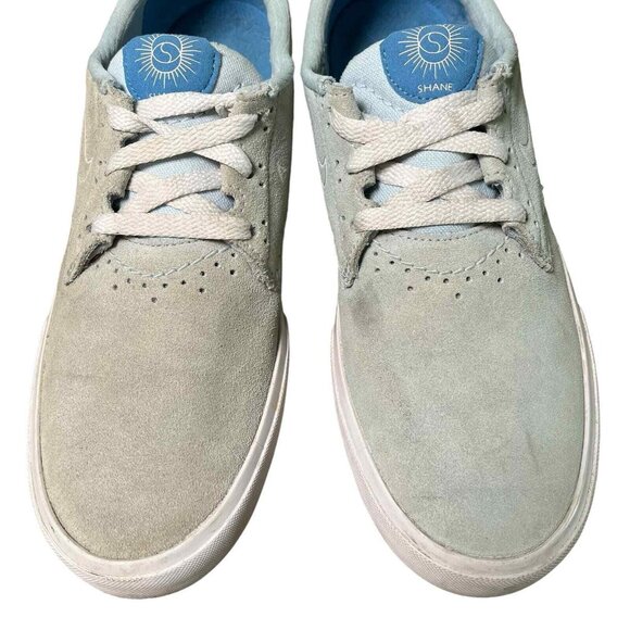 Nike SB Shane‎ O'Neill Suede Skate Shoes Sneakers Light Blue Size 7 - Picture 5 of 11